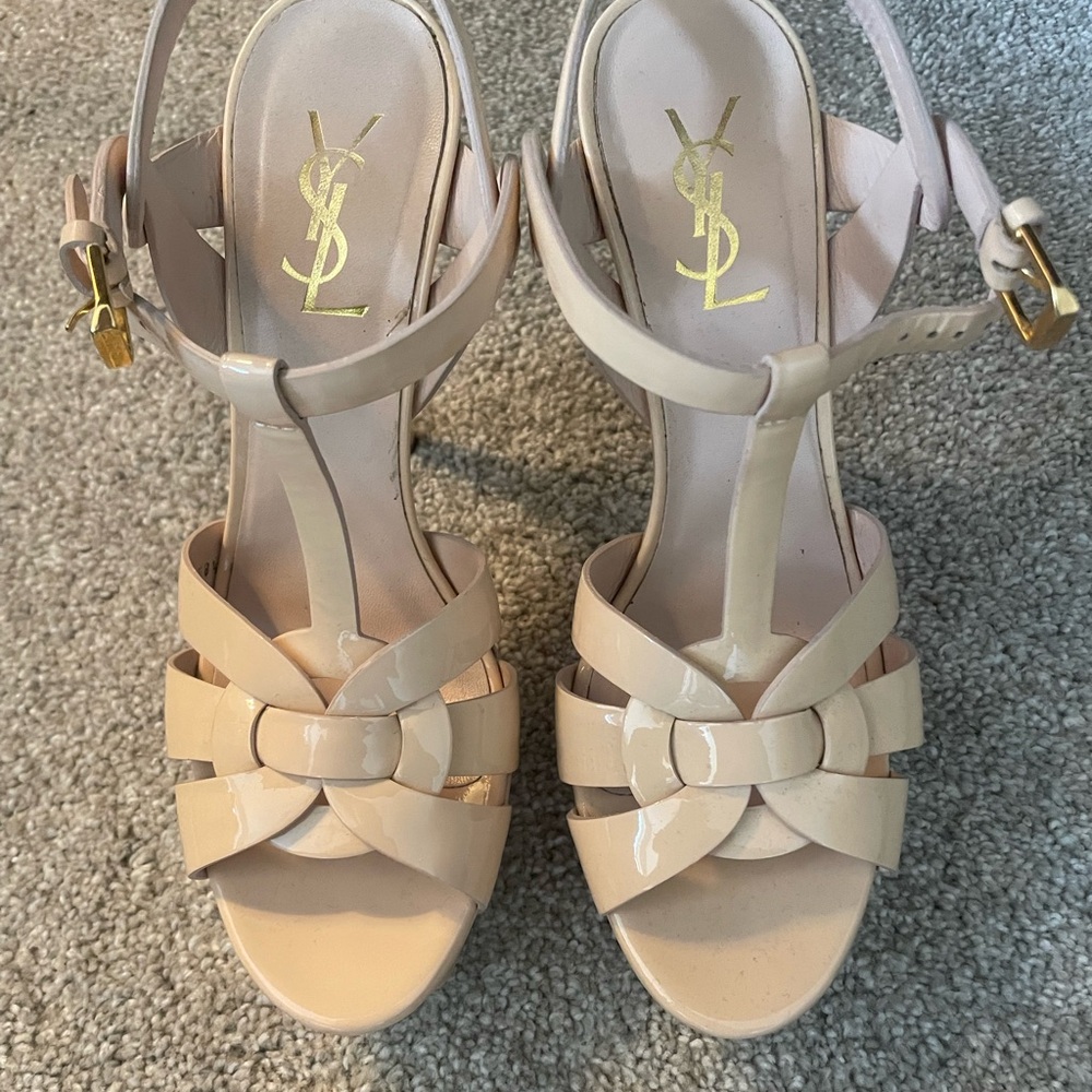 Saint Laurent Tribute Platform Heels